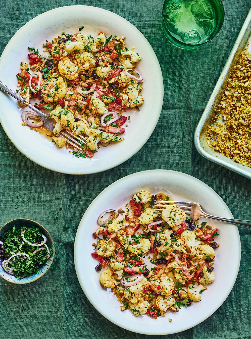 Warm Cauliflower and Crispy Quinoa Salad | RICARDO