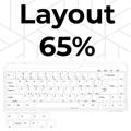 Layout 67 của bàn phím cơ Filco Minila-R