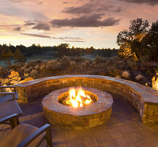  Dietikon, Switzerland
- Wish your outdoor parties could last beyond the warmer months? They can, with a little vision and the right outdoor fireplace.