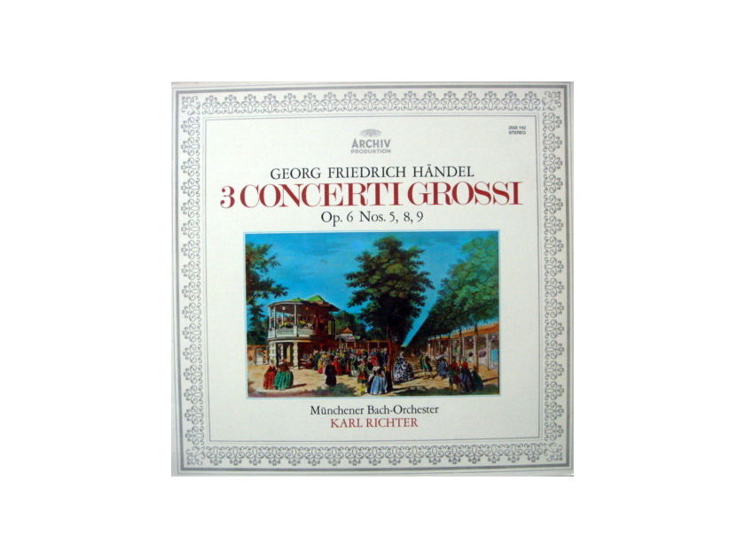 Archiv / RICHTER, - Handel 3 Concerti Grossi No.5, 8 & 9, MINT!