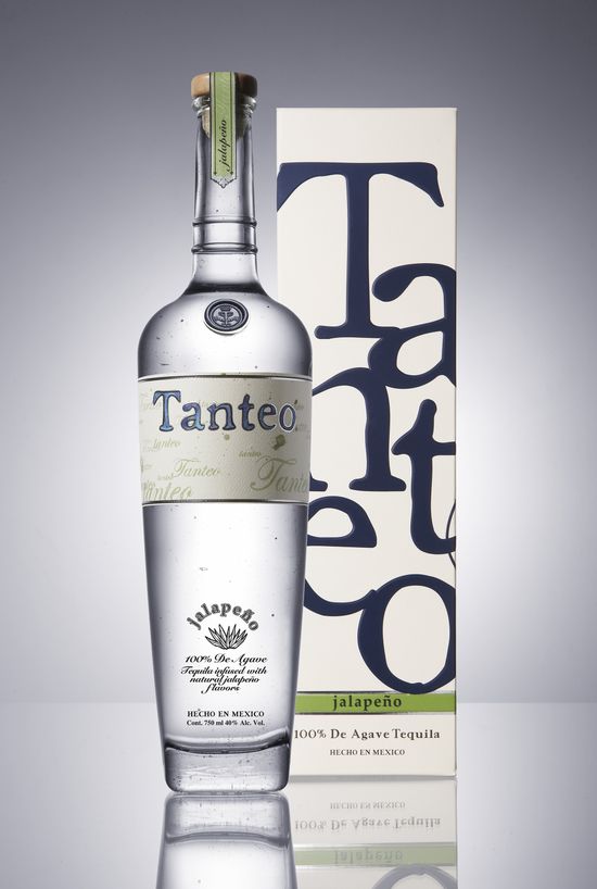 Tanteo Tequila Dieline Design, Branding & Packaging
