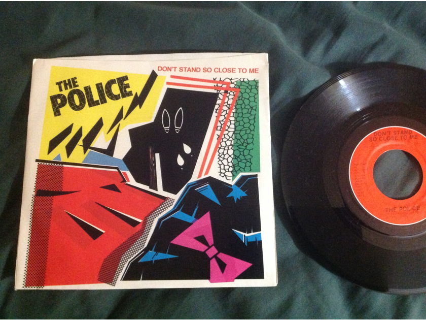 The Police - Don't Stand So Close To Me/A Sermon A & M Records 45 Single  With Picture Sleeve Vinyl NM
