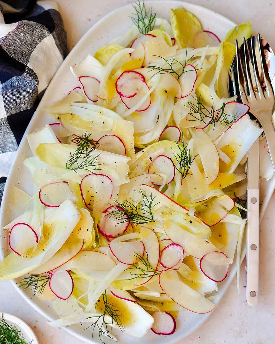 Fennel and Apple Salad with Champagne Vinaigrette Recipe by Mandy | Minimax