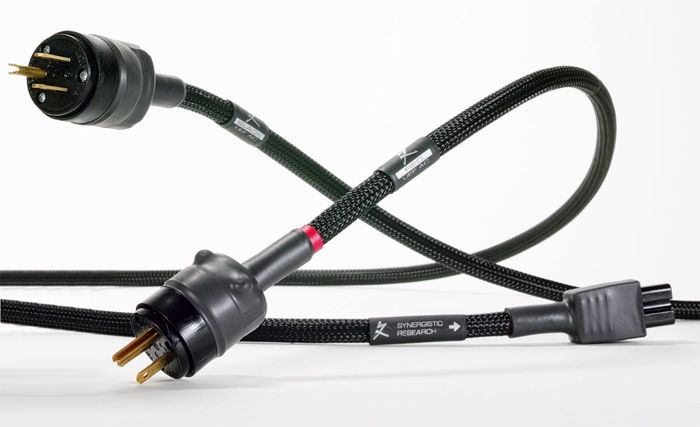 Synergistic Research BLACK & RED UEF power cords