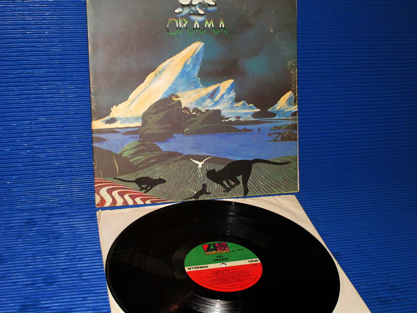 YES   - "Drama" - Atlantic 1980 (no B/C) 1st Pressing with 'Strawberry' in Dead Wax