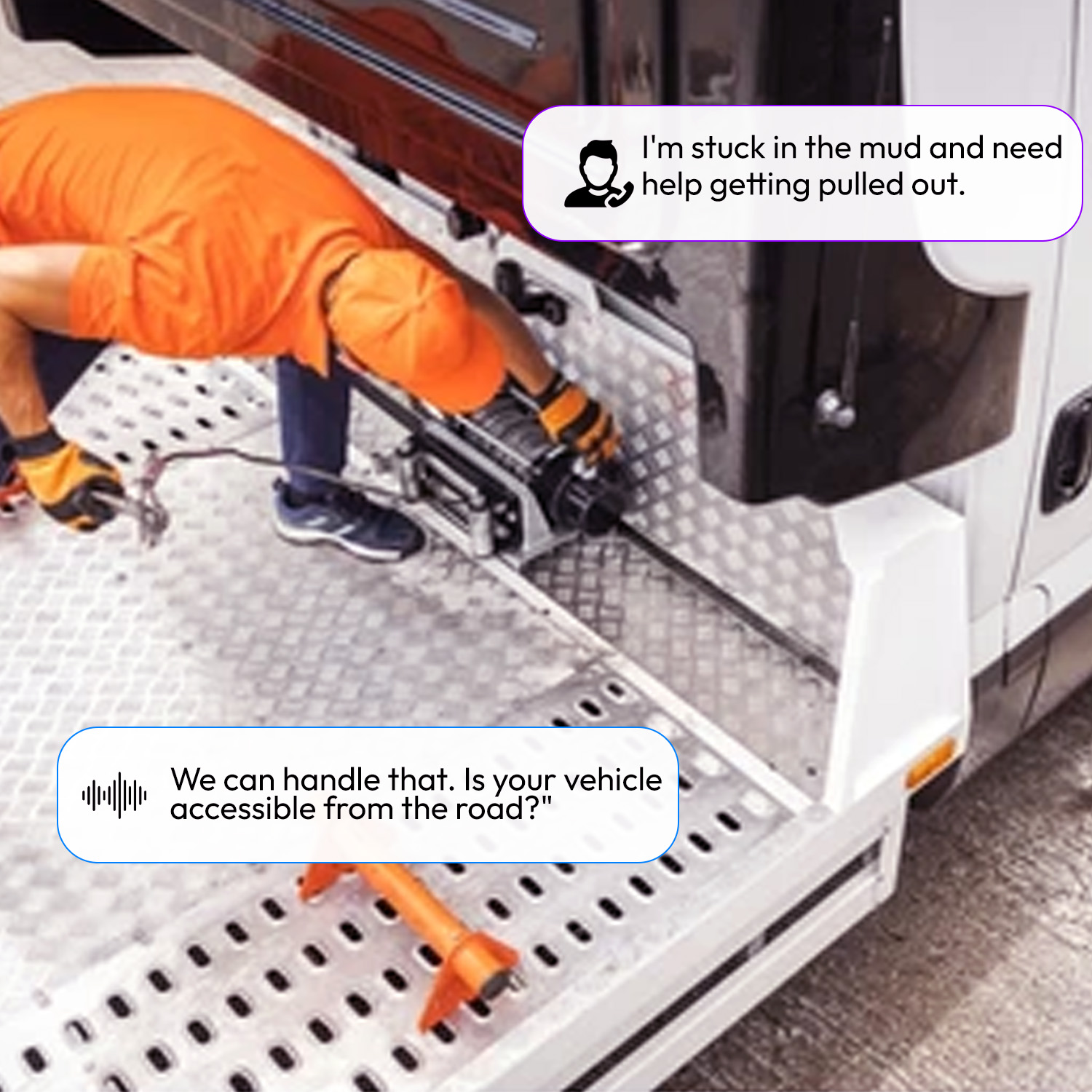 AI Answering Service for Towing Companies Information