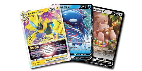 Big hits from Pokemon's Crown Zenith.