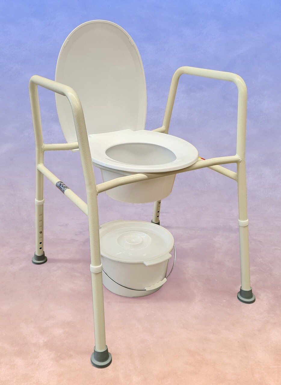 Over Toilet Seat Aid - Height Adjustable