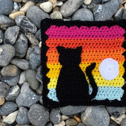 Silhouette Granny Squares – Küstenhäkeln