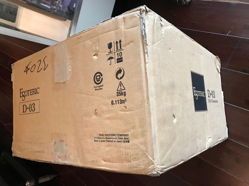 Esoteric D-03 DAC Brand New - In Box!