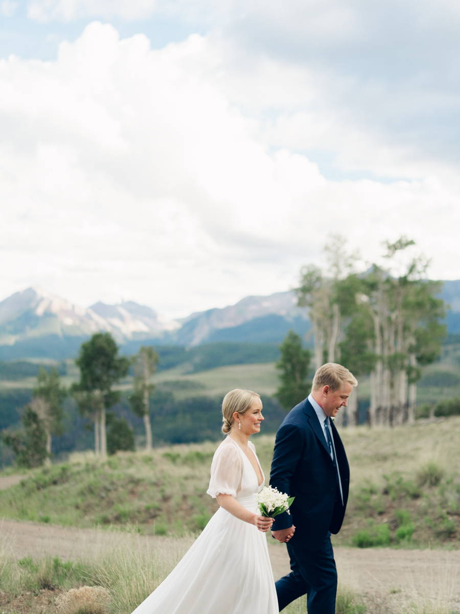 REFINED x Tec Petaja Presets: Wedding Couple Walking and Holding Hands