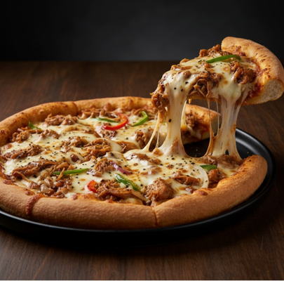 Pizza Gà Sốt Tiêu Đen
