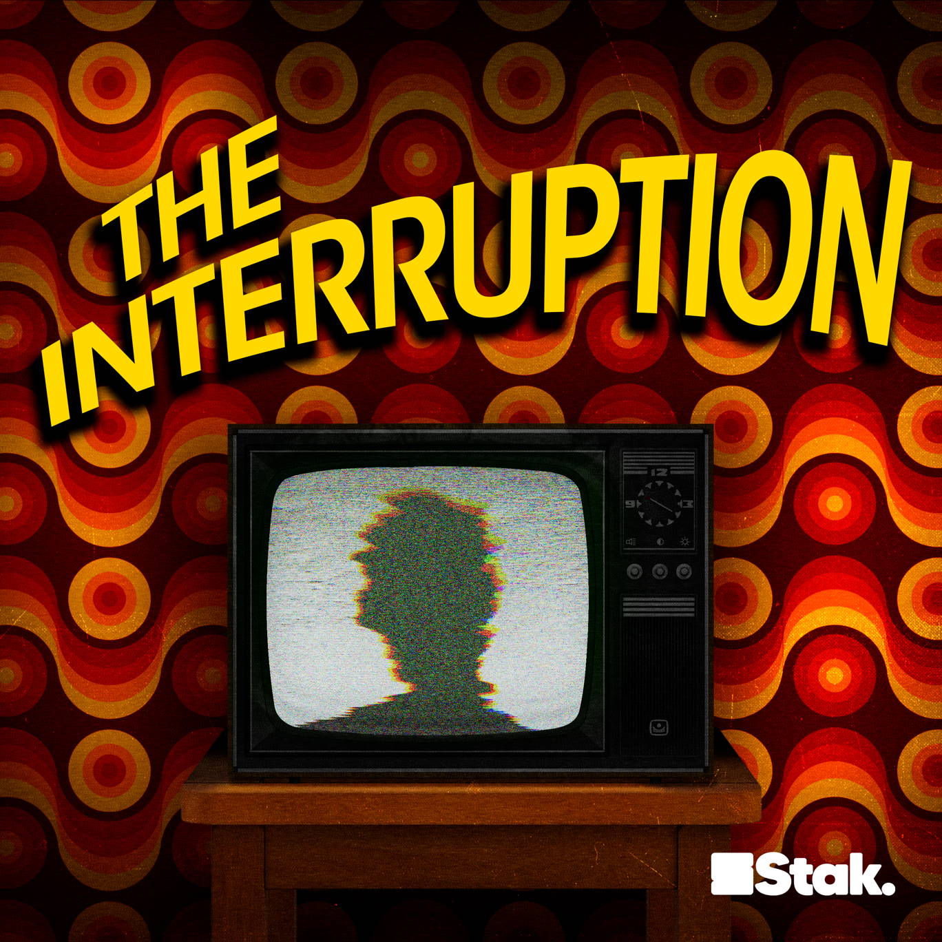 The artwork for the The Interruption podcast.