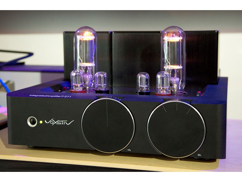 Voxativ T-211 integrated amplifier - NEW - milled out of a 140 lbs. aluminum block