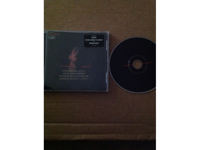 Lou Reed - Ecstasy RCA Records CD Promo Hyper Sticker Front Cover