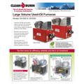 Clean Burn | Large Volume Used-Oil Furnaces Brochure