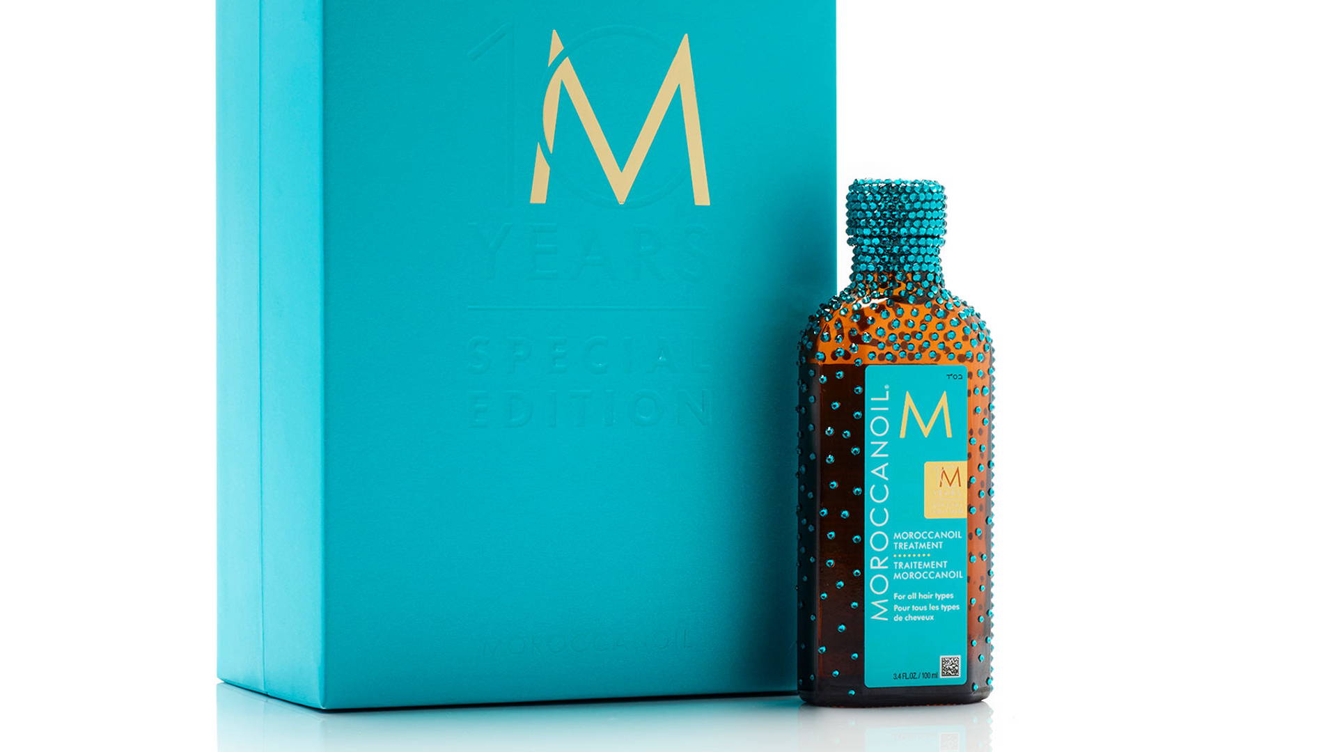 Featured image for Moroccanoil Celebrates 10 Years of Haircare With This Special Edition Packaging