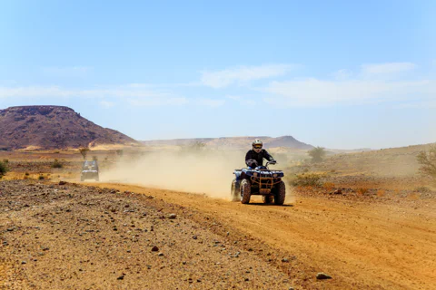 Agafay Desert: Camel Ride & Quad Bike w/ Traditional Dinner
