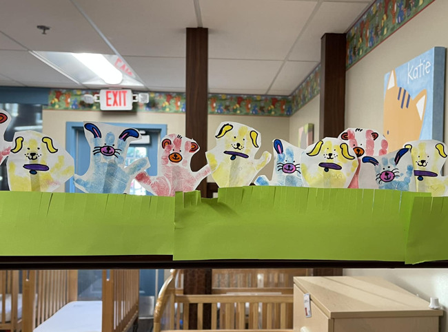 Check out these cute Primrose Puppets handprints that our sister school, Primrose School of Grandview made!