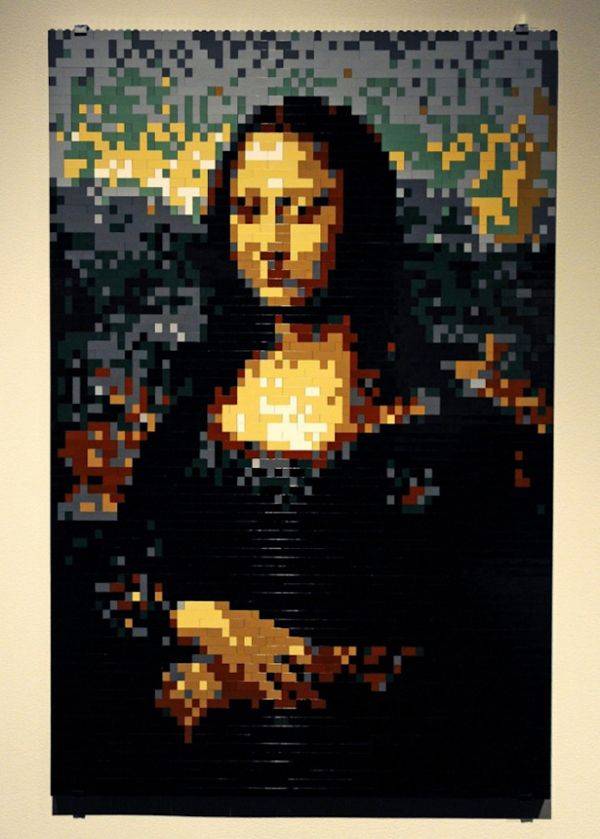 Mona Lisa lego