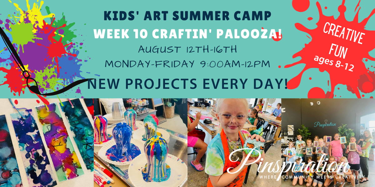 Art Camp Week 10 Craftin’ Palooza promotional image