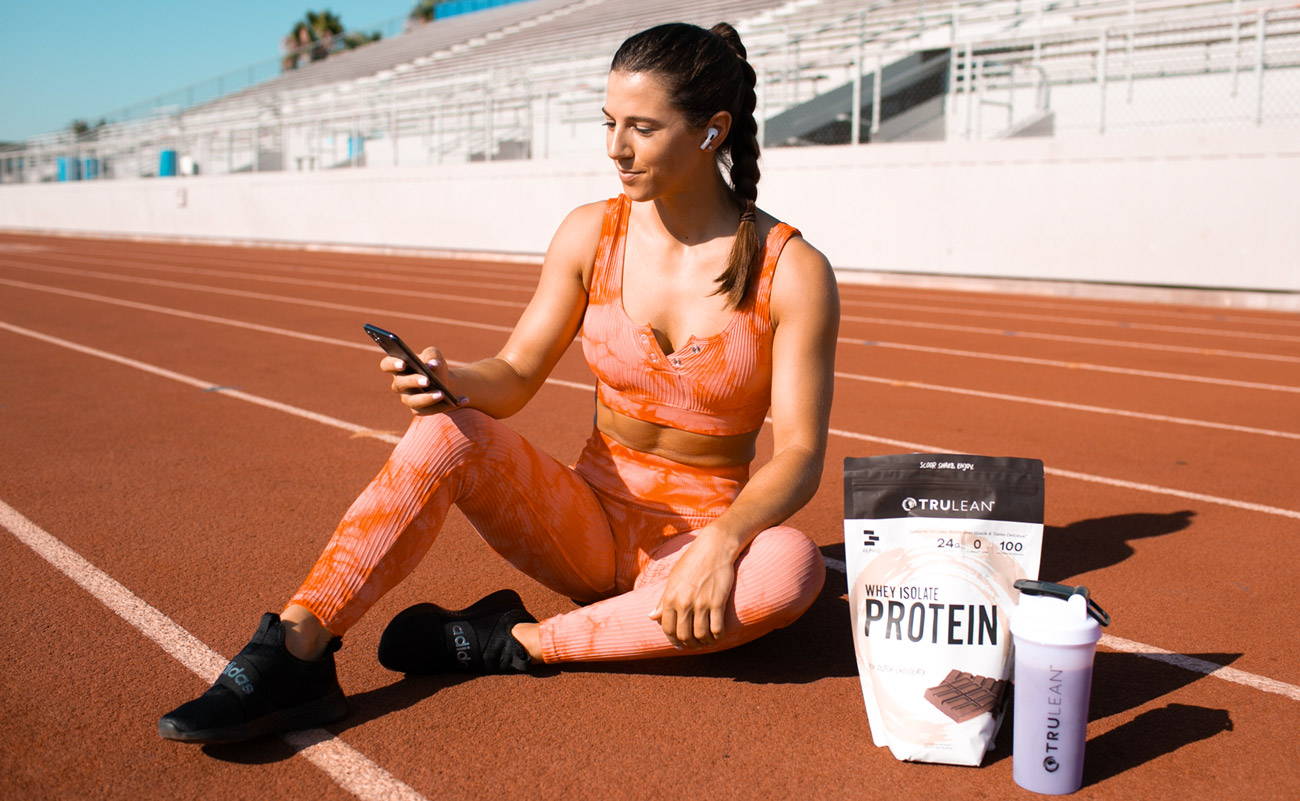 Trulean's Premium Whey Isolate Protein powder is 100% Grass Fed Pure Protein that’s all natural, no added hormones, naturally sweetened with Monk fruit & Stevia, and without artificial sweeteners like you’ll find with other brands.