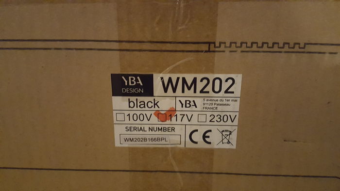YBA Design WM-202 CD Player/Transport - New In Box : Tr...
