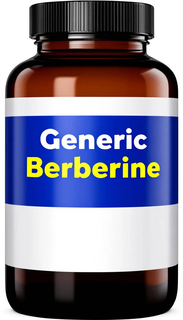A bottle of generic Berberine