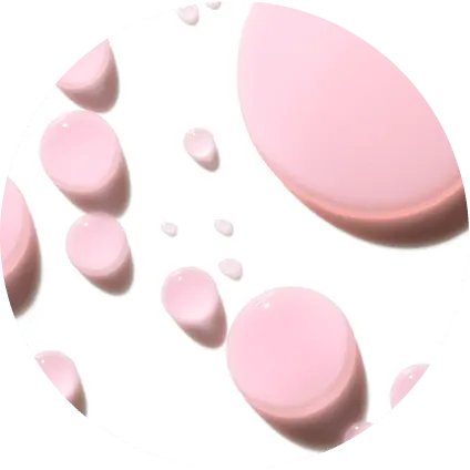 pink droplets for ceramide collection