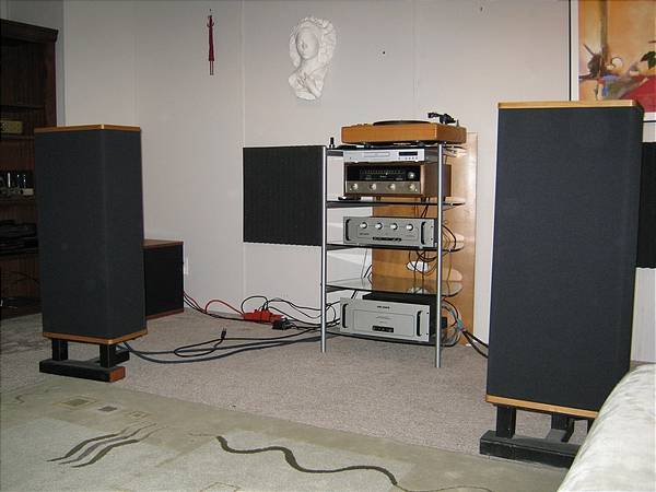 Vandersteen 2C setup