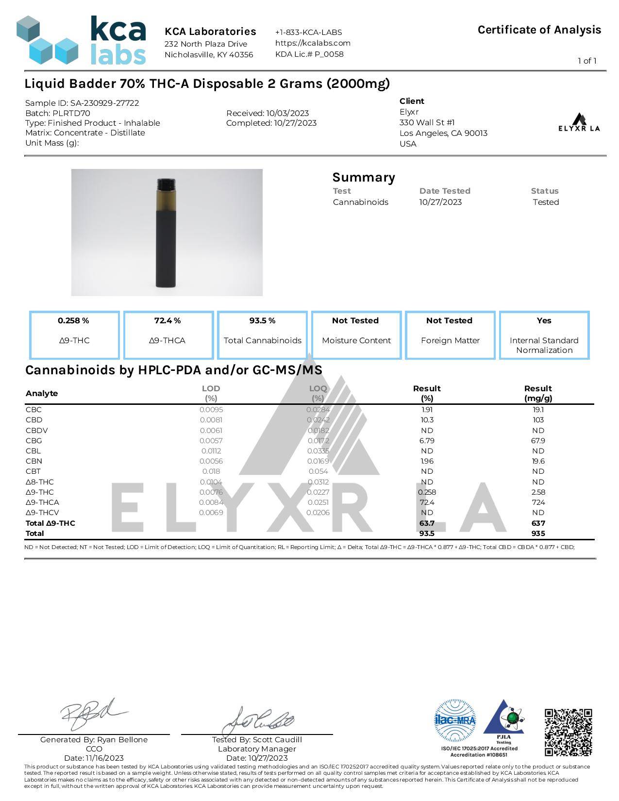 SA-230929-27722 Elyxr Liquid Badder 70 THC-A Disposable 2 Grams_2000mg_-page-001