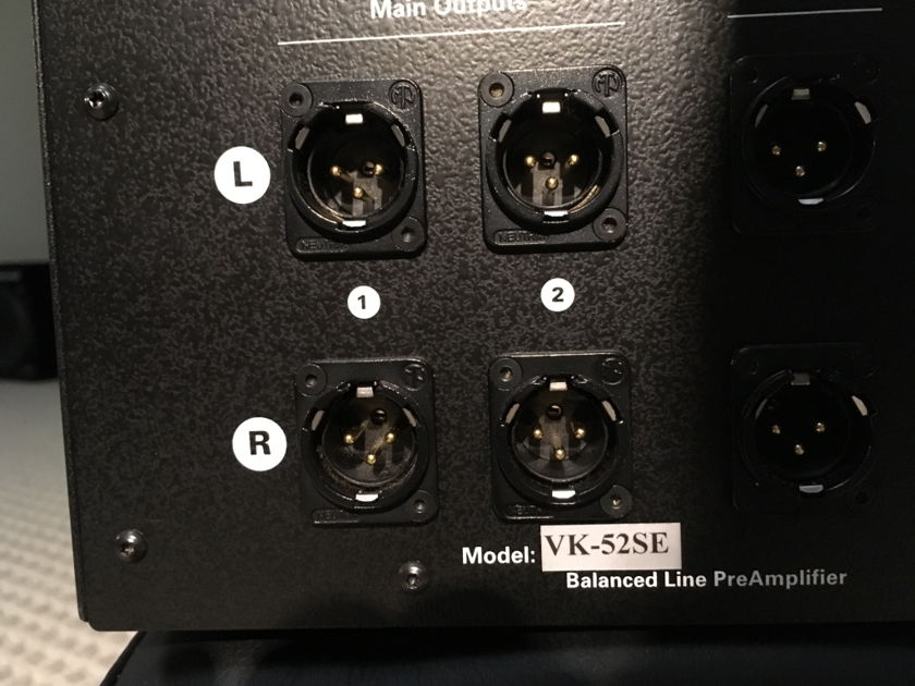 Balanced Audio VK-52 se line preamp