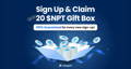 Use free gifts to encourage new sign up