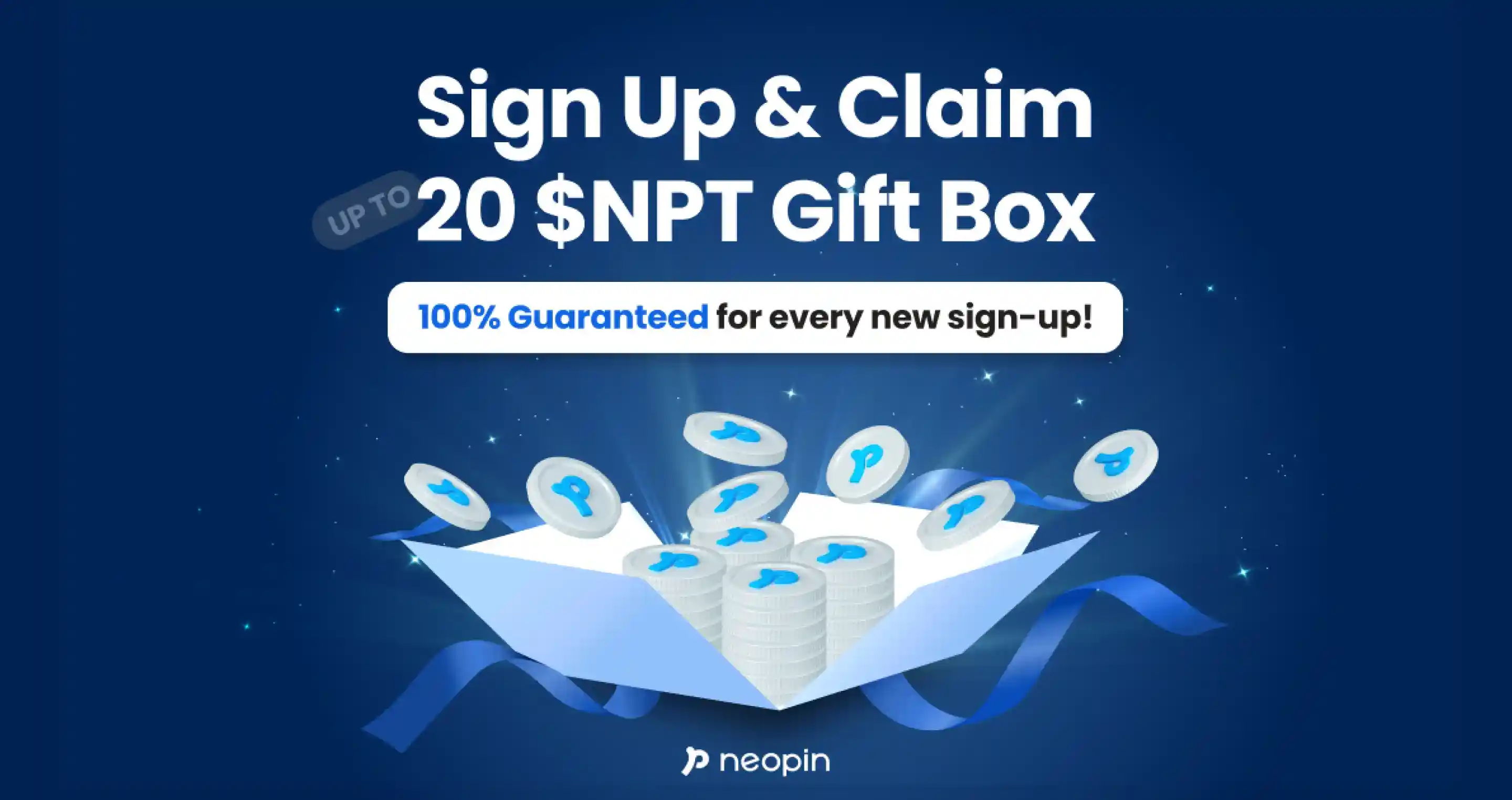 Use free gifts to encourage new sign up