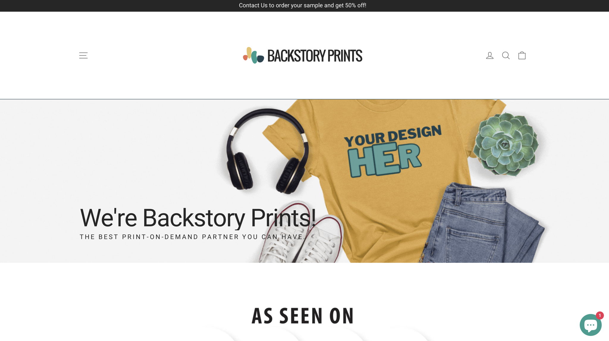 BackStoryPrints logo