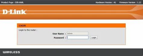 d-link router sign in
