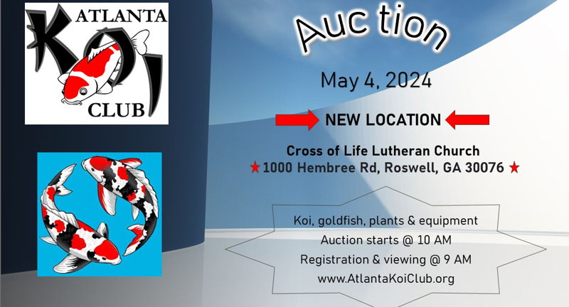 2024 Atlanta Koi Club Annual Auction