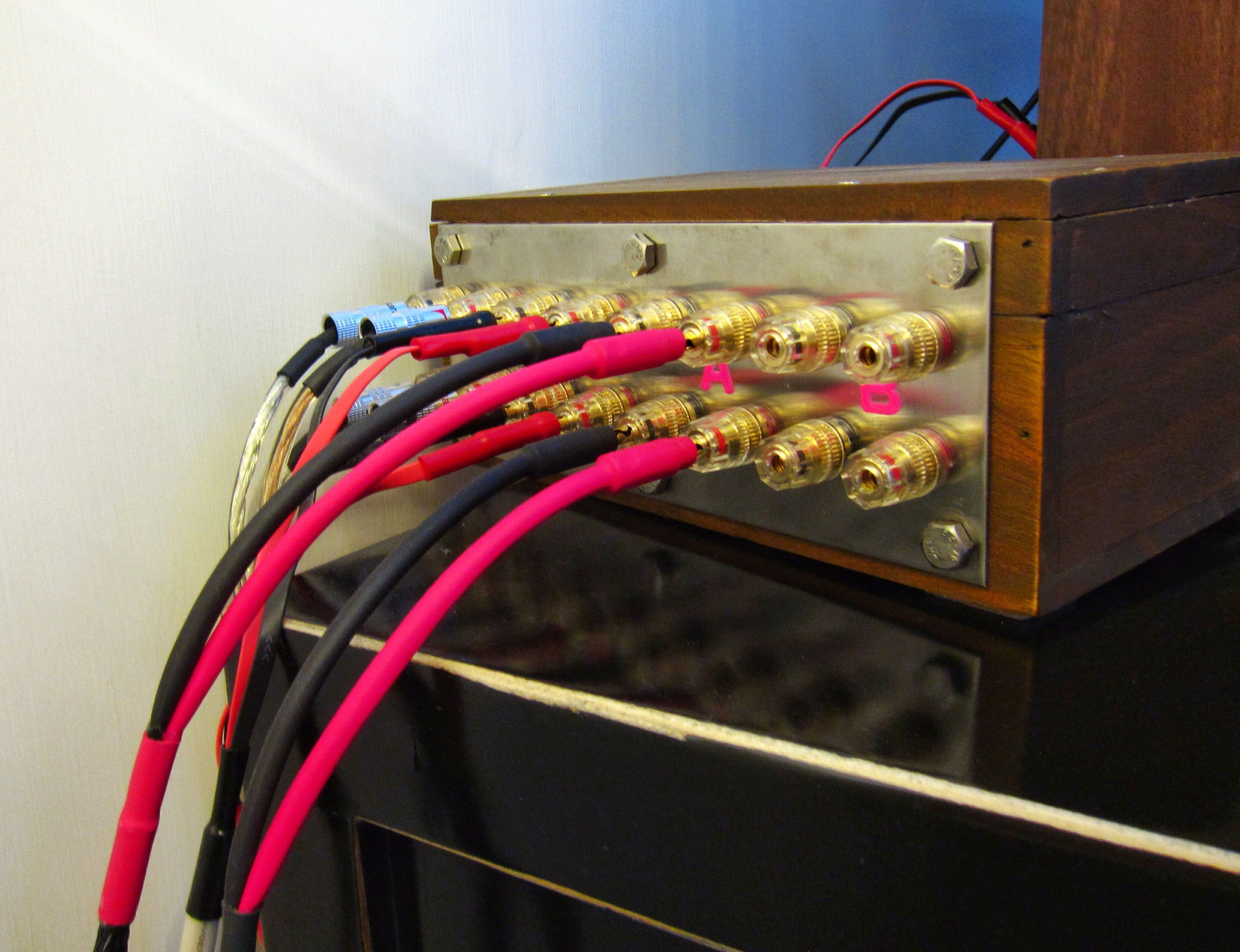 Speaker/ Amplifier selector box