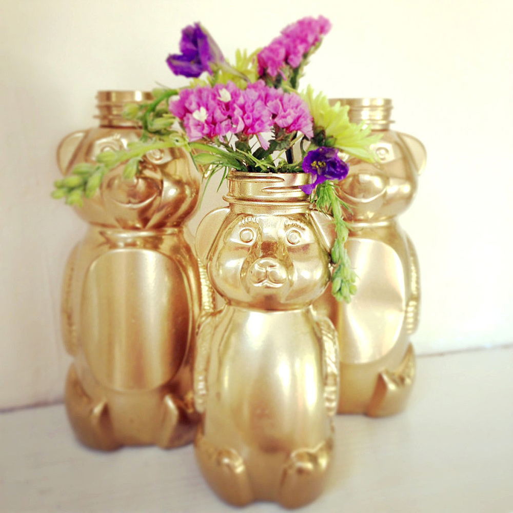   Honey Bear Vases  