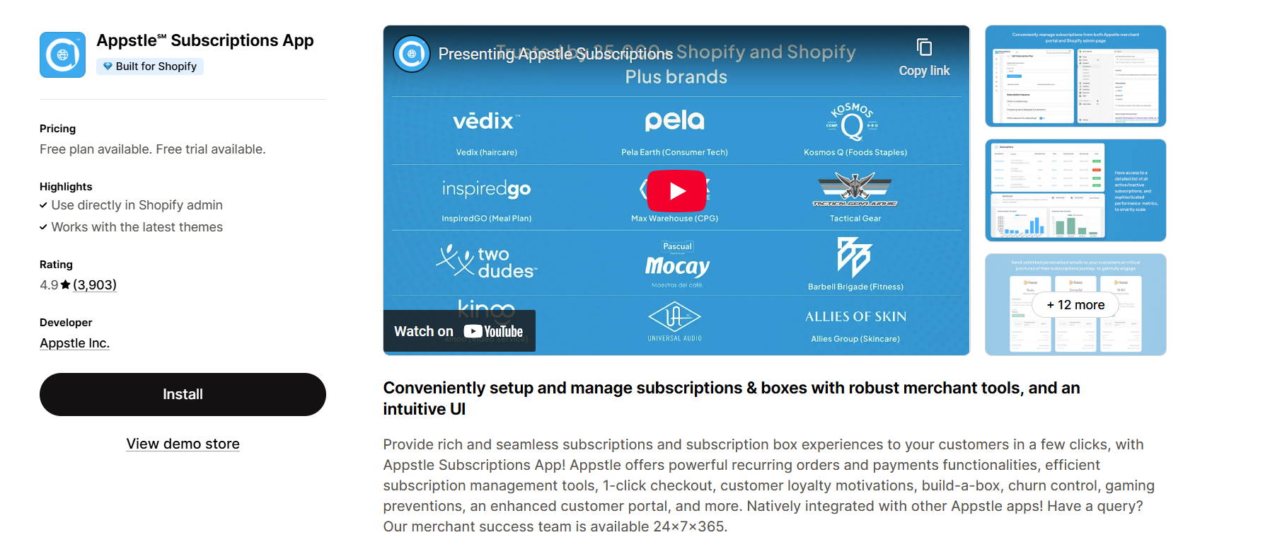 Appstle Subscription App