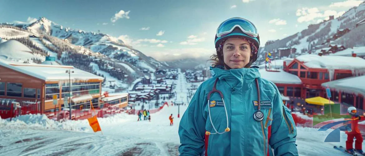 Nurse transitions from ER chaos to serene ski slope adventure