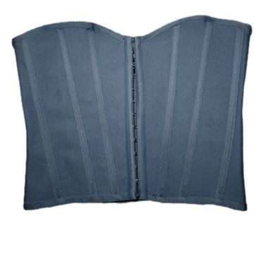 PrettyLittleThing - Corset Top Blue