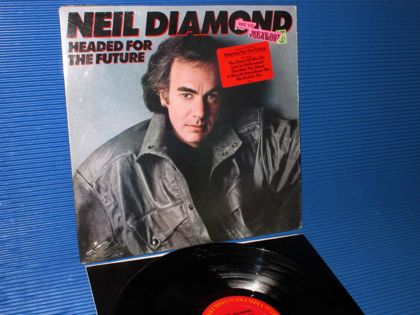 NEIL DIAMOND - - "Headed For The Future" -  Columbia 1986 1st pressing