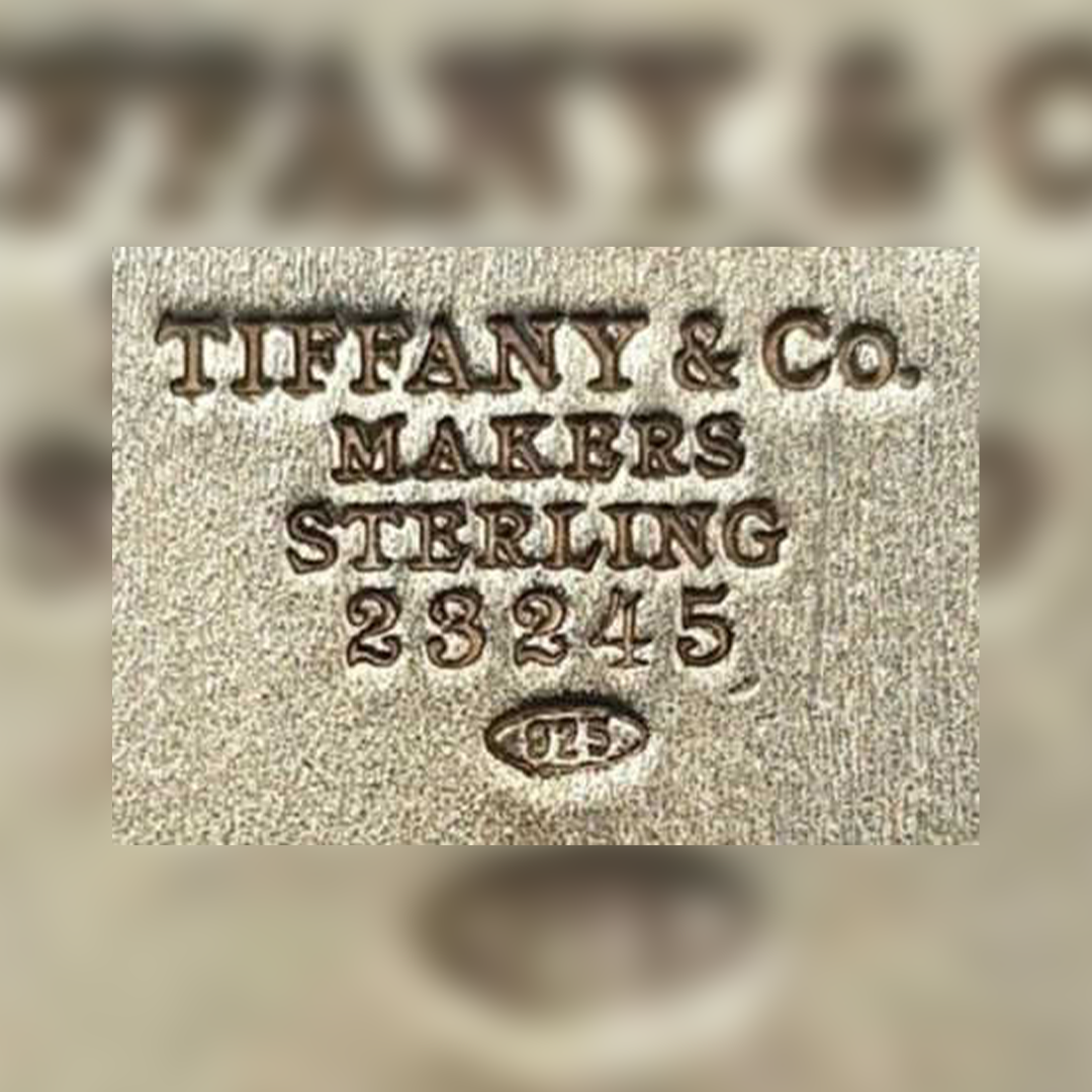 Tiffany & Co. 1965 - Present Hallmark hallmark, Tiffany & Co Makers Sterling 22499