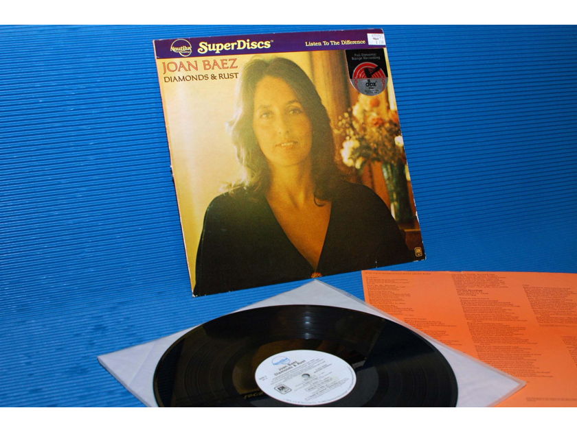 JOAN BAEZ  - "Diamonds & Rust" - Nautilus Super Disc -dbx 1980