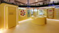 Garnier retail space featuring Havit Lighting LED strip integrated around walls, displays and interactive features.