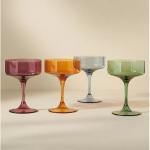 Morgan Coupe Glasses, Set of 4