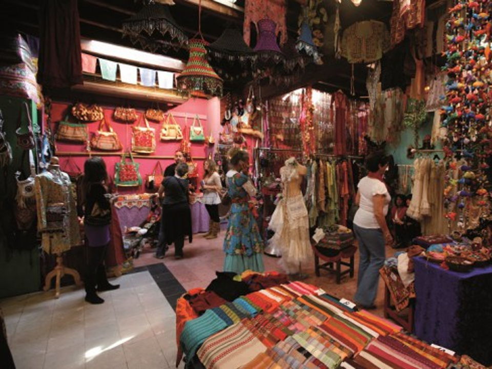 ibiza hippy market at night