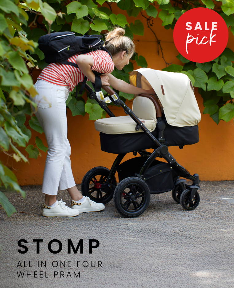 Stomp All in one four wheel pram in 