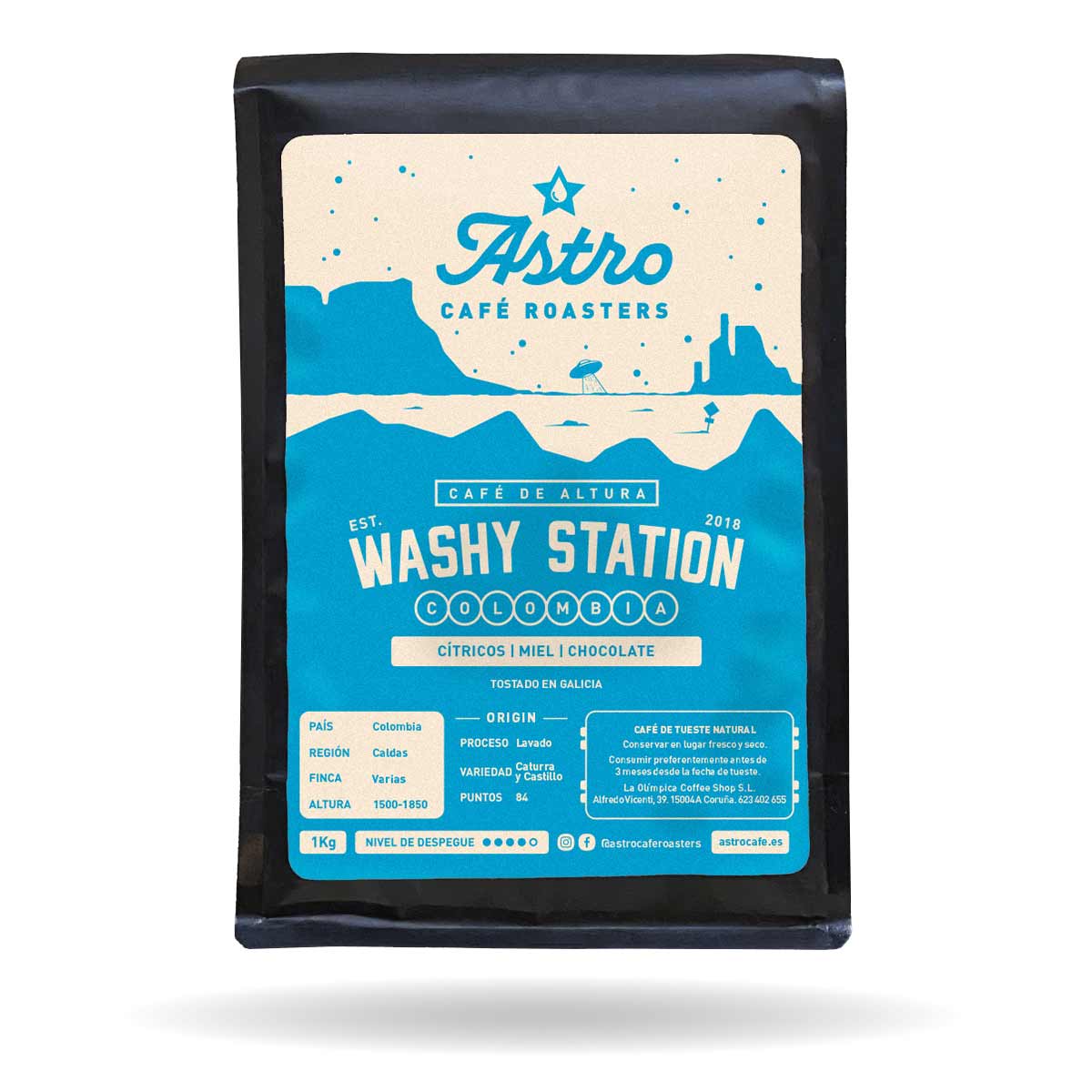 Bolsa café Washy Station